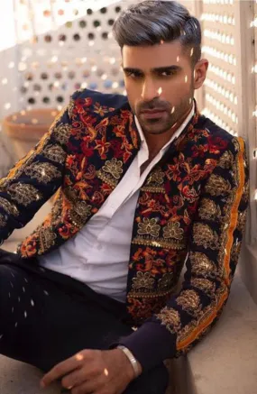 Matador Embroidered Jacket with a Shirt and Pants