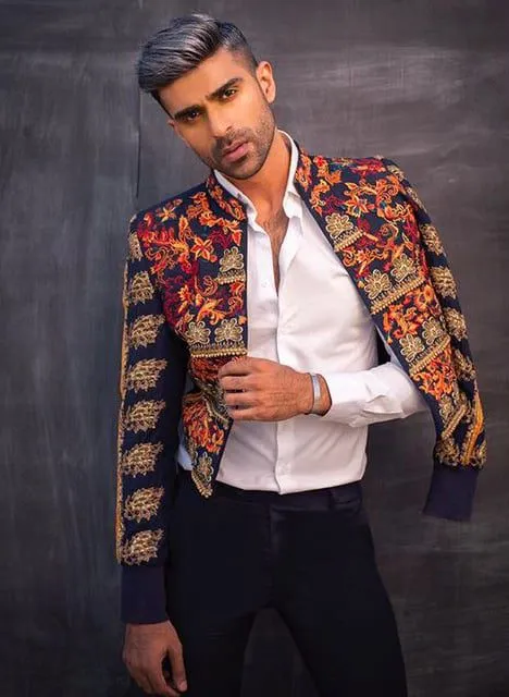 Matador Embroidered Jacket with a Shirt and Pants