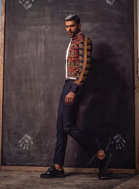 Matador Embroidered Jacket with a Shirt and Pants