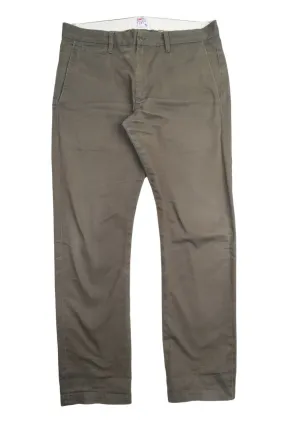 Men's PRPS Made In Japan Olive Military Chino Cotton Pants Size 34