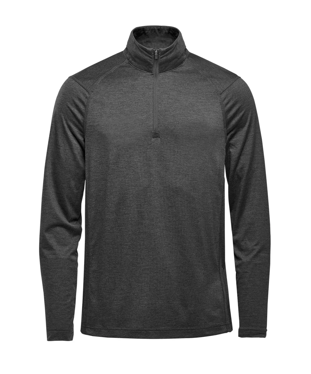 Milano 1/4-zip pullover | Charcoal Heather