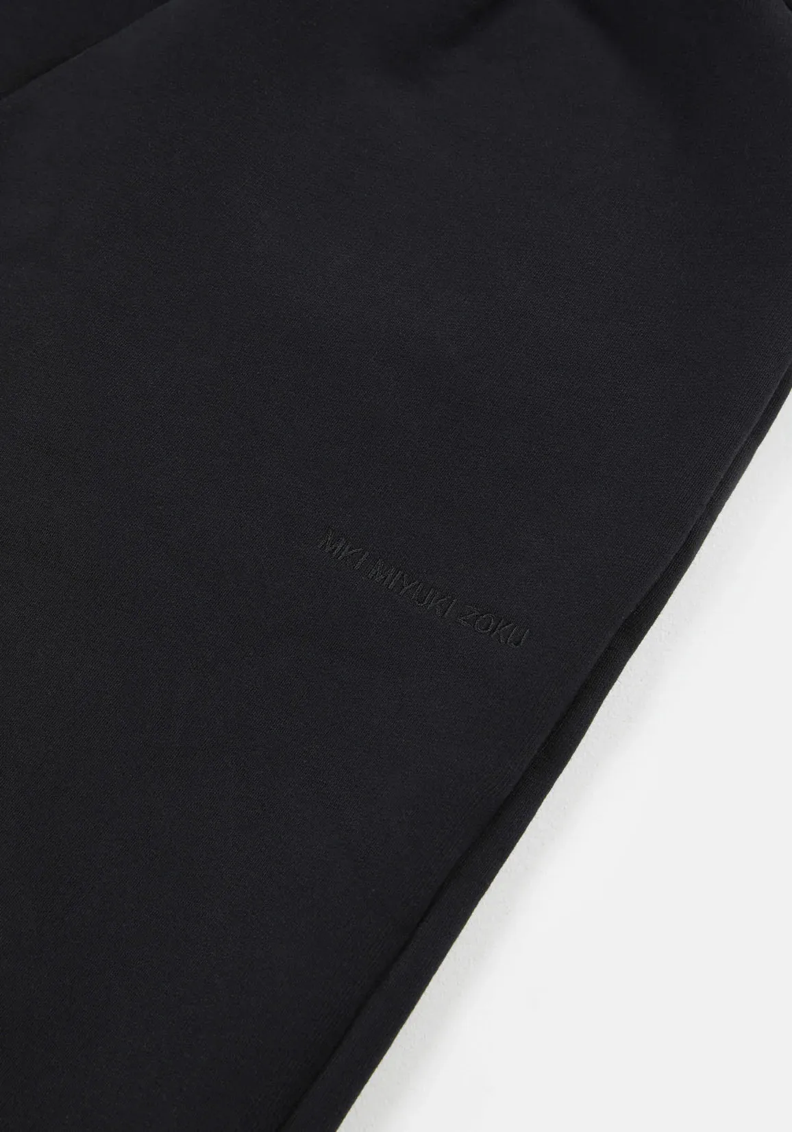 MKI MIYUKI ZOKU 800 GSM Superweight Cuffed Joggers Black