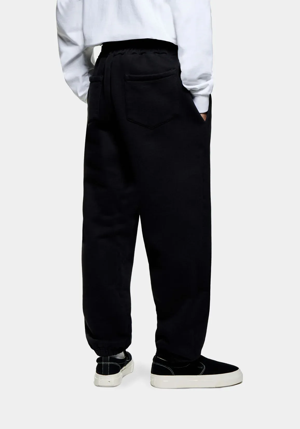 MKI MIYUKI ZOKU 800 GSM Superweight Cuffed Joggers Black