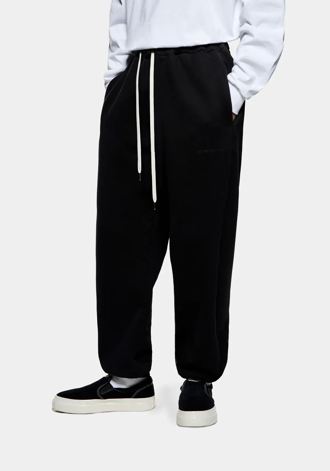 MKI MIYUKI ZOKU 800 GSM Superweight Cuffed Joggers Black