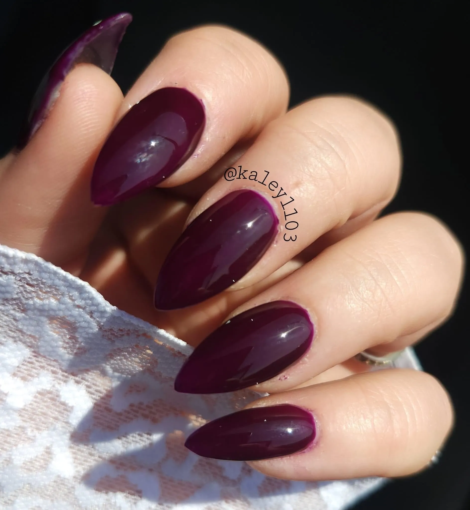 Morticia- Solid gel polish