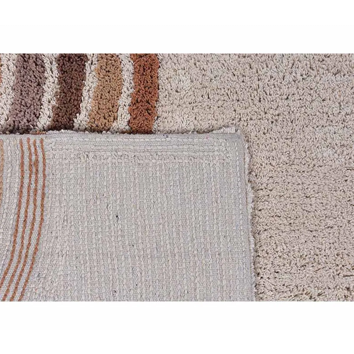 Muted Rainbow Cotton Bathmat