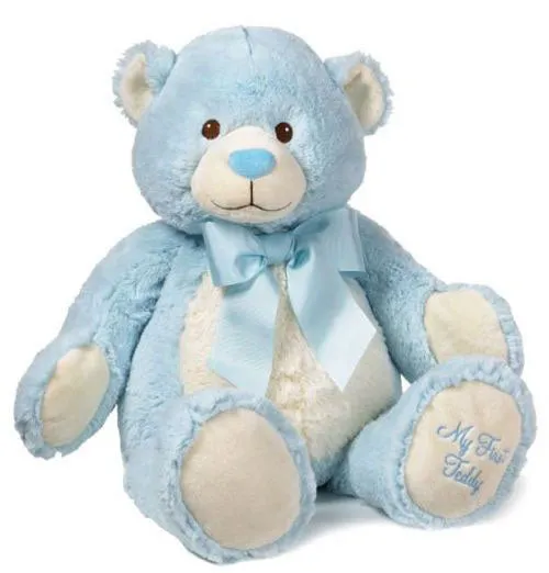 My First Teddy Large - Blue