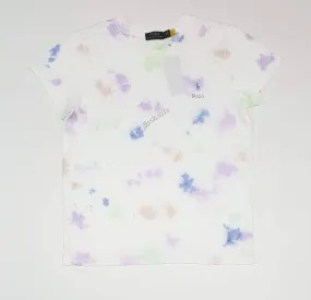 Nwt Polo Ralph Lauren Women's Pastel Tie Dye Tee