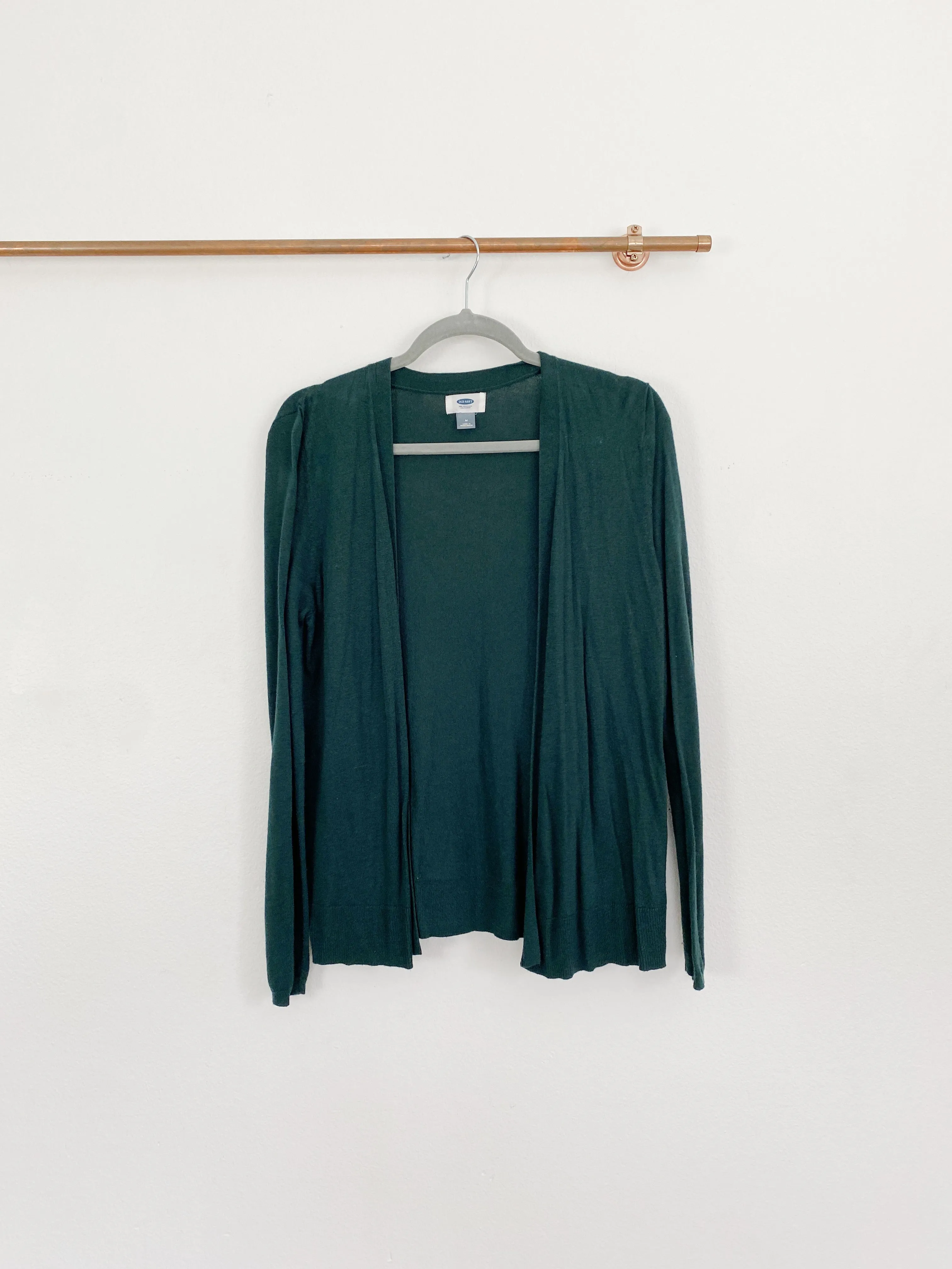 Old Navy Green Cardigan Medium