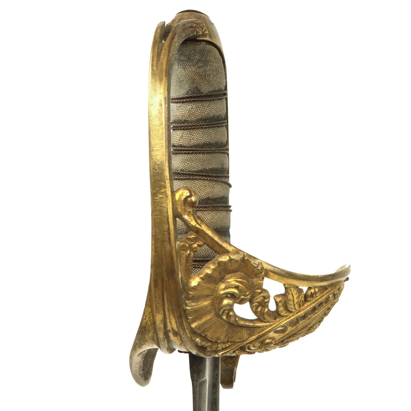 Original Swedish Model 1859 Infantry Officer's Sword with Steel Scabbard