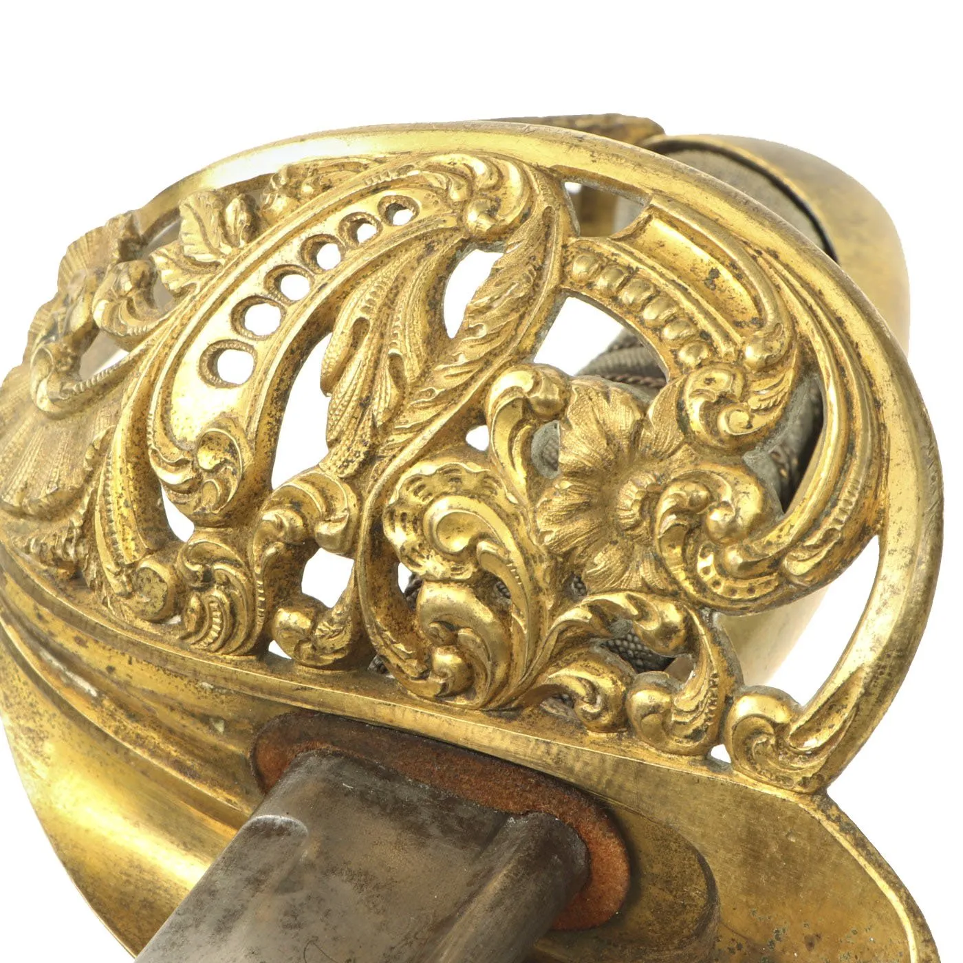 Original Swedish Model 1859 Infantry Officer's Sword with Steel Scabbard