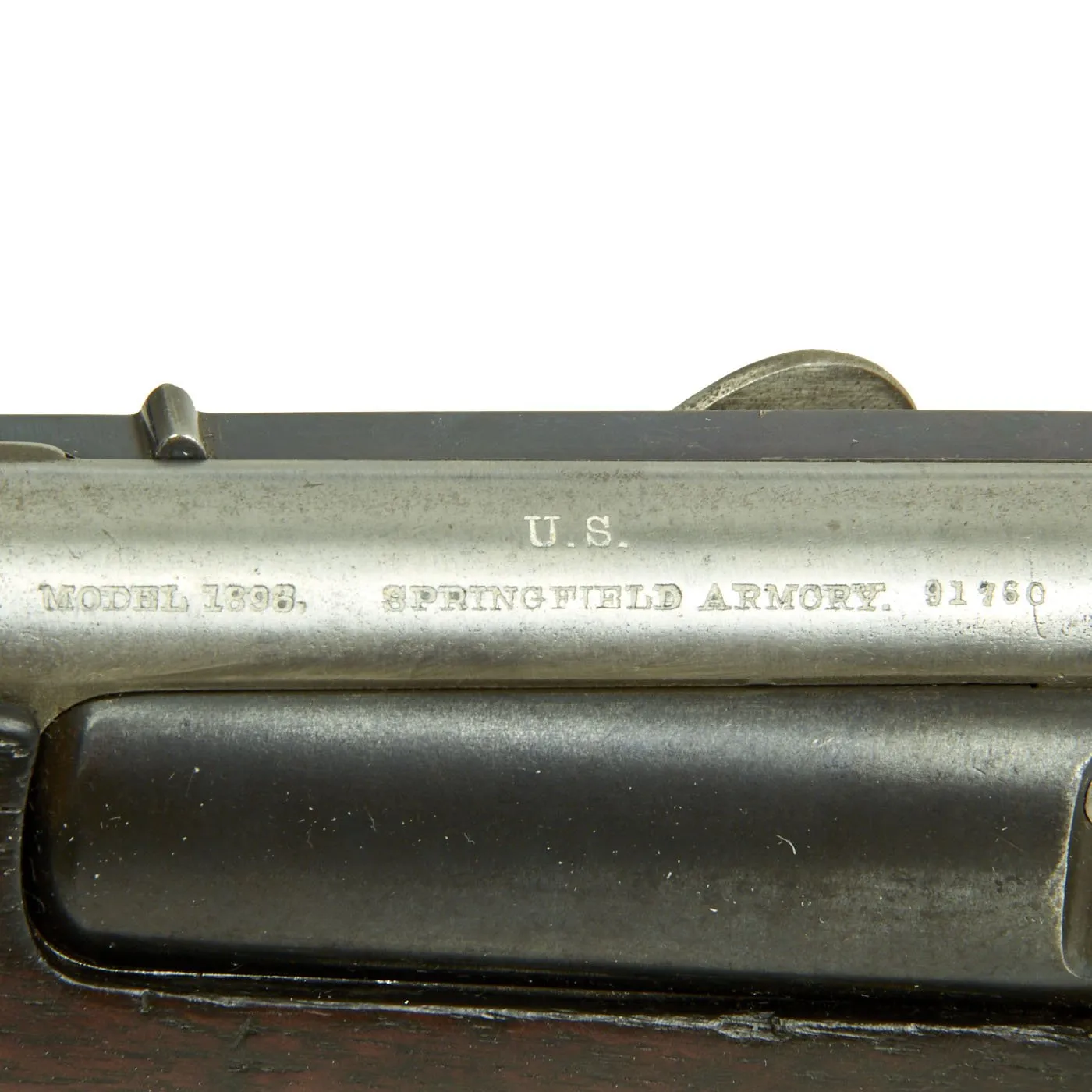 Original U.S. Springfield M1896 .30-40 Krag-Jørgensen Converted Sporting Carbine Serial 91760 - Made in 1898