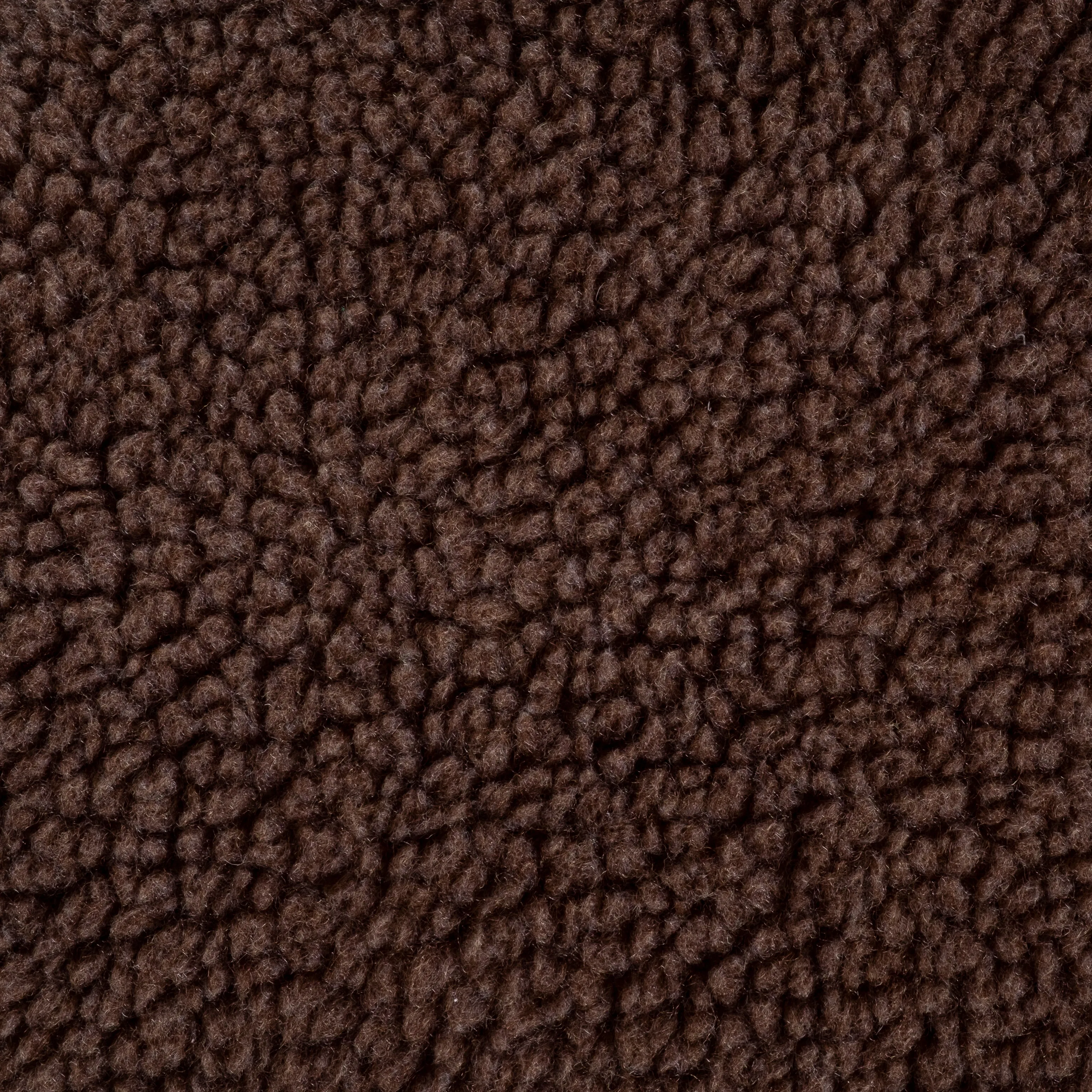 Orthopedic Sofa - Leatherlook/Teddy - Cognac