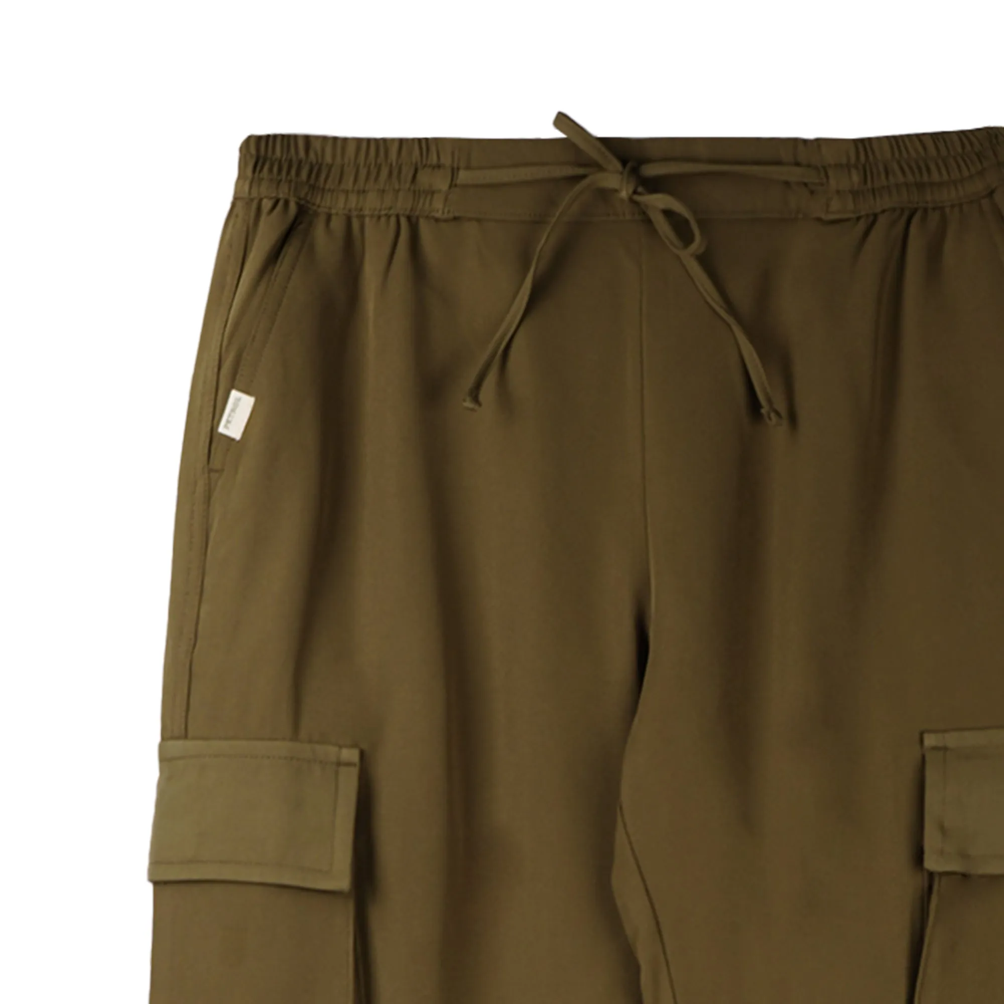 Petrol Ladies Basic Non-Denim Cargo Pants Mid-Rise Rinse Wash Fabric 169300 (Fatigue)