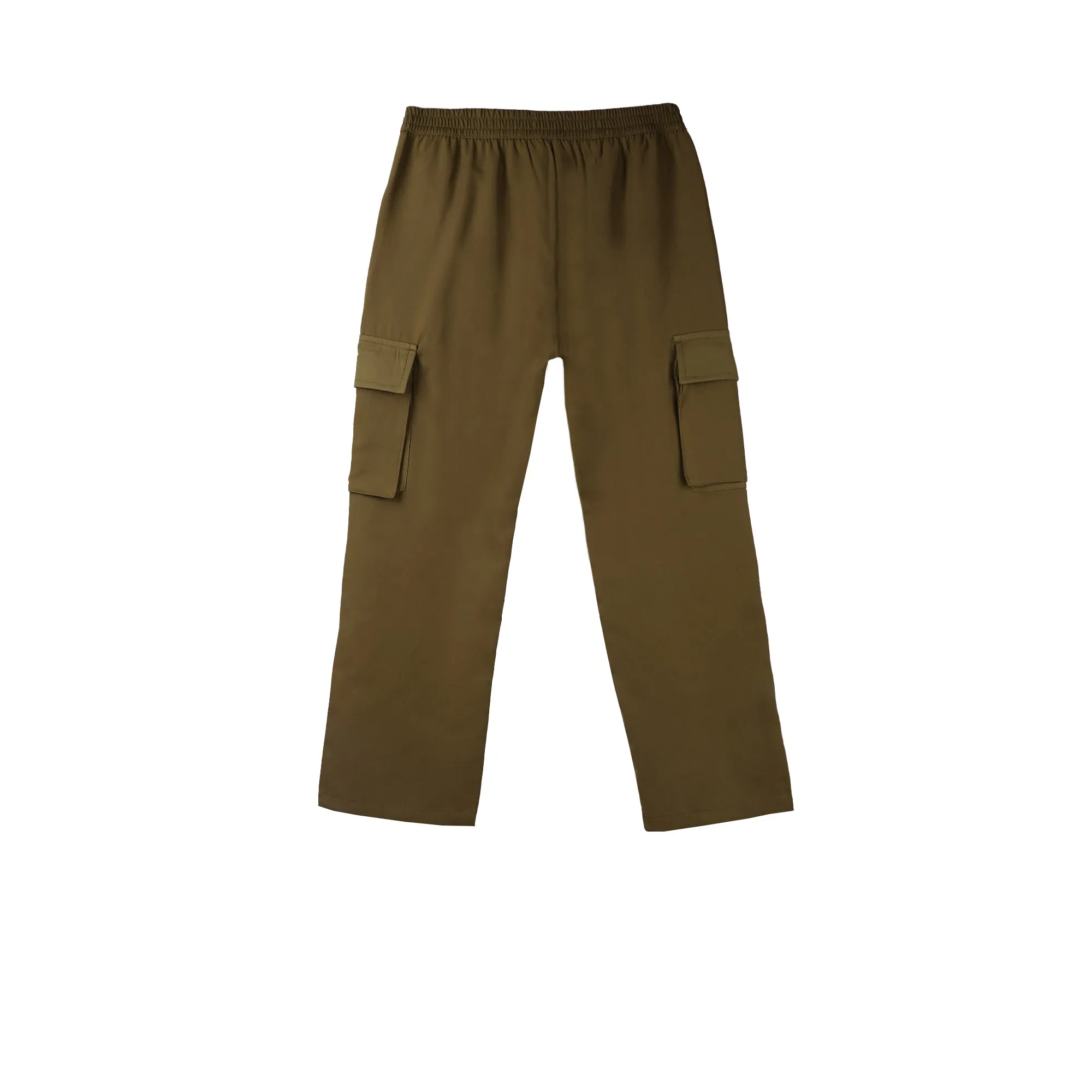 Petrol Ladies Basic Non-Denim Cargo Pants Mid-Rise Rinse Wash Fabric 169300 (Fatigue)