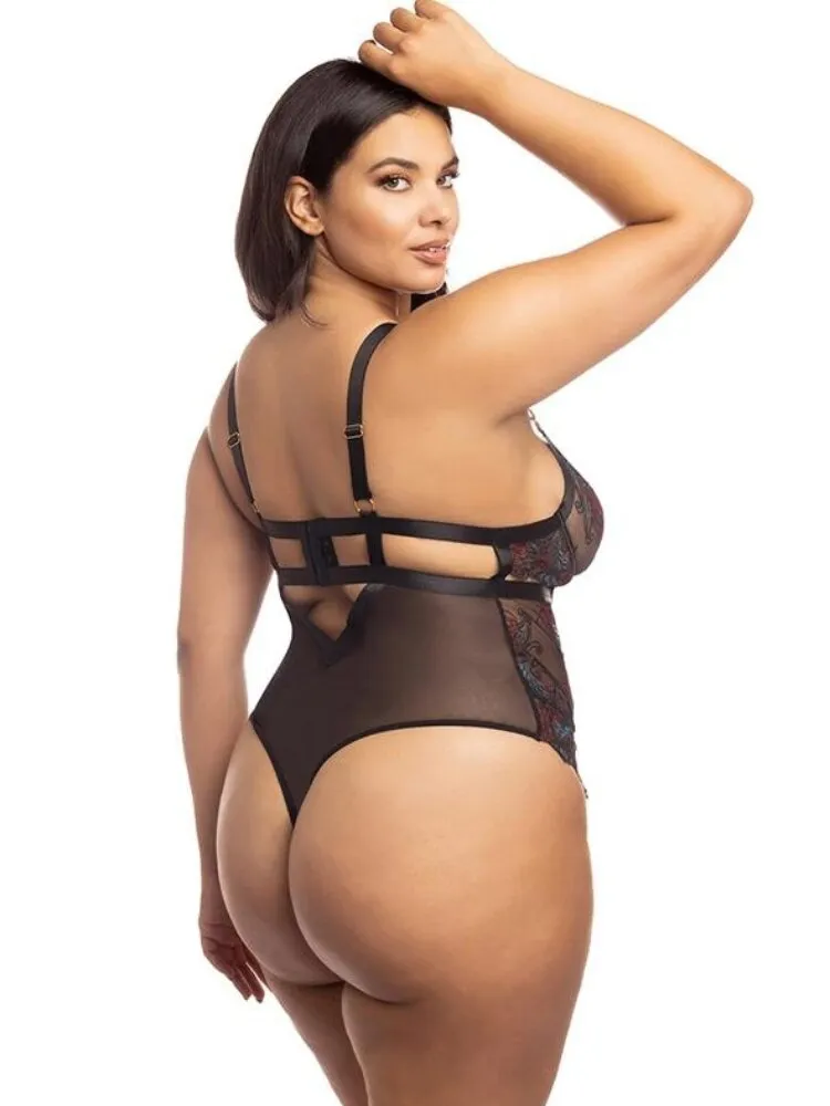 Plus Size Azalea Lace Teddy