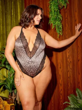 Plus Size Jolene Leopard Teddy