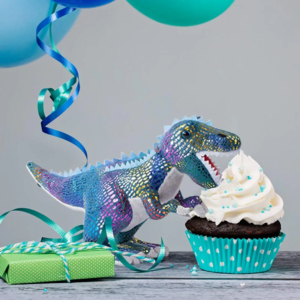 Plush Dinosaur Stuffed Animal Set Of 4 Soft Dinosaur Toys For Boys And Girls, 12 Inches