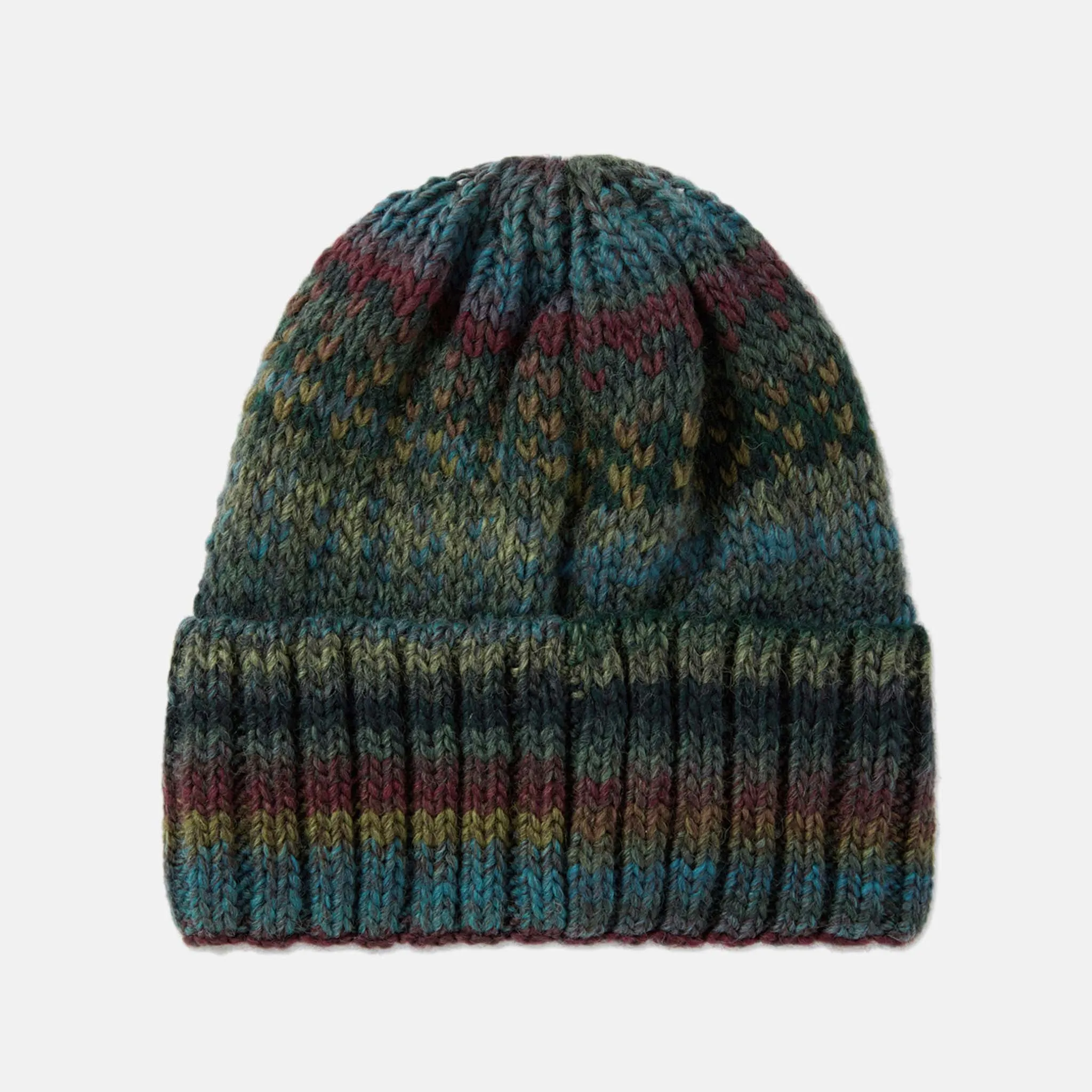 Polar Skate Co. - Multi Beanie - Blue / Wine / Green