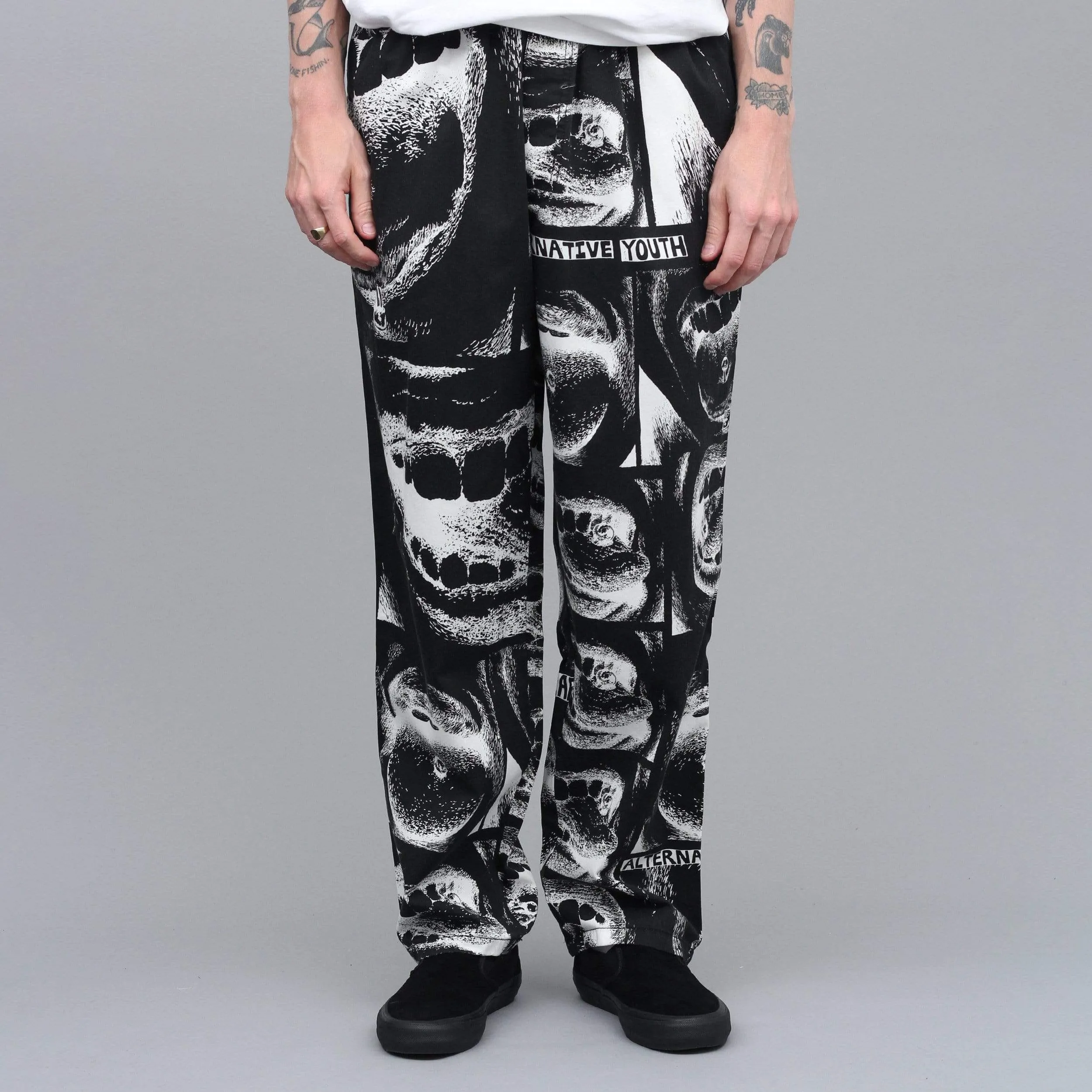 Polar X Iggy Alternative Youth Surf Pants Black