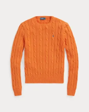 Polo Ralph Lauren Cable-Knit Cotton Crewneck Jumper