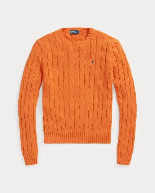 Polo Ralph Lauren Cable-Knit Cotton Crewneck Jumper