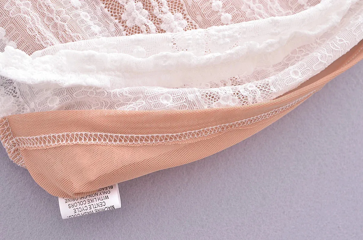 Rafaela Lace Cardigan Mini Dress