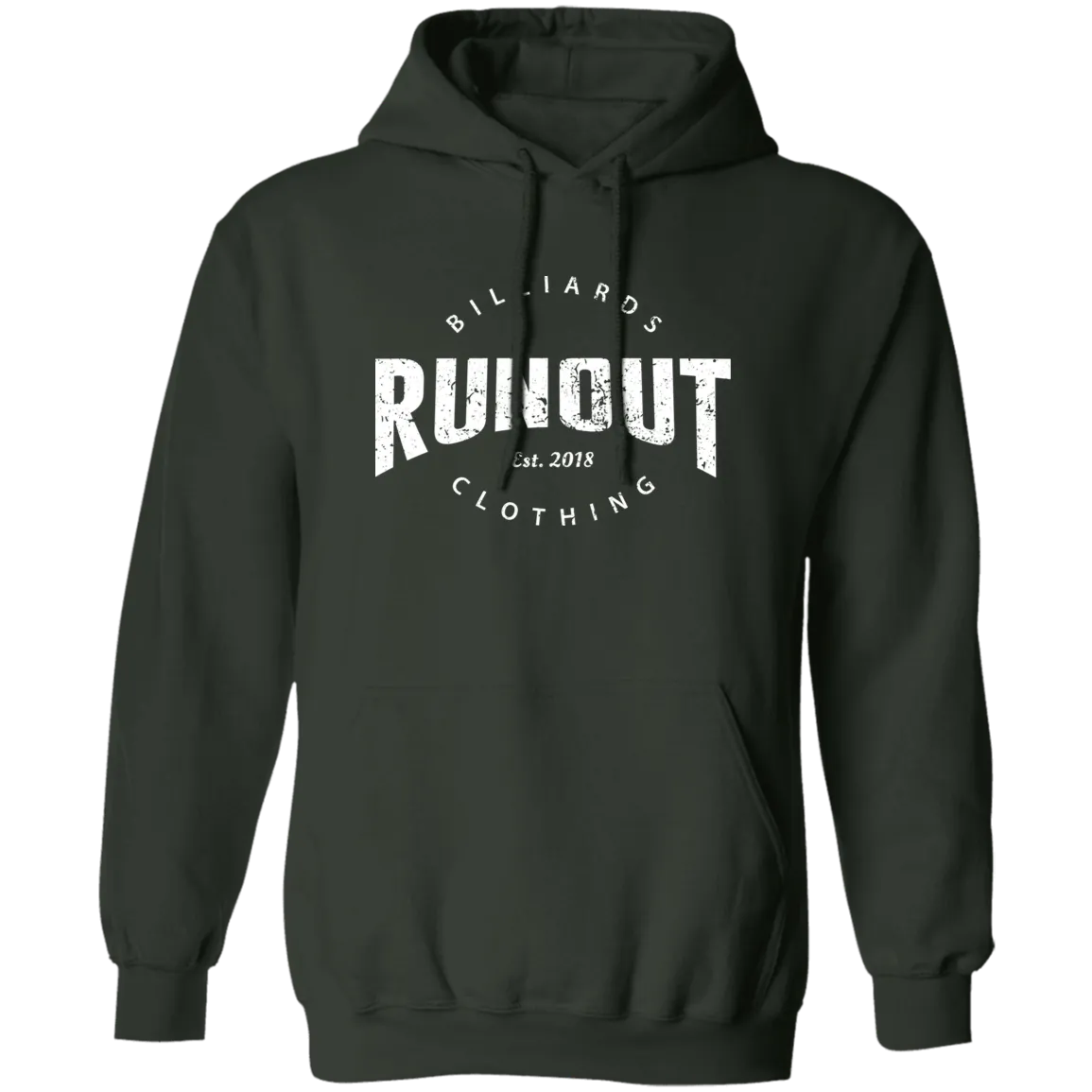 Runout Billiards Clothing - Pullover Hoodie