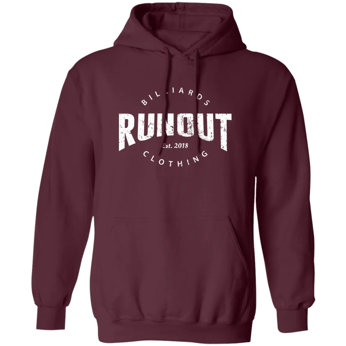Runout Billiards Clothing - Pullover Hoodie