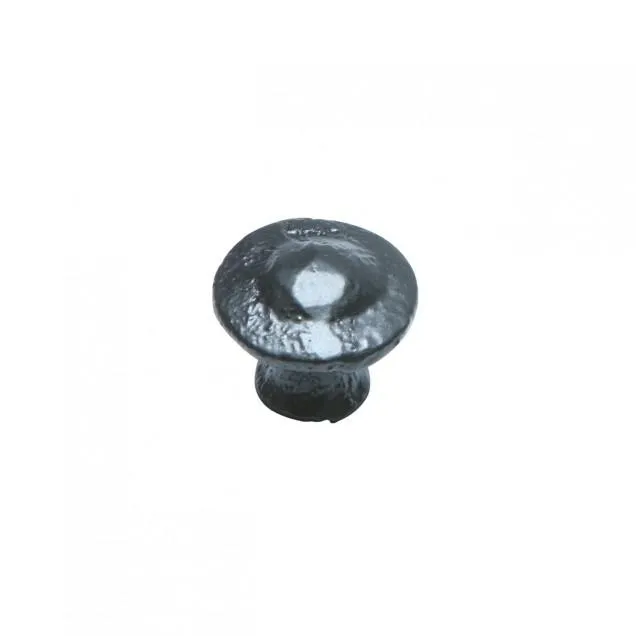 Rustic Black Iron Cupboard Knob · Kirkpatrick 1135 ·