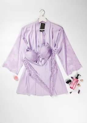 Sexy Teddy Robe Set 6117