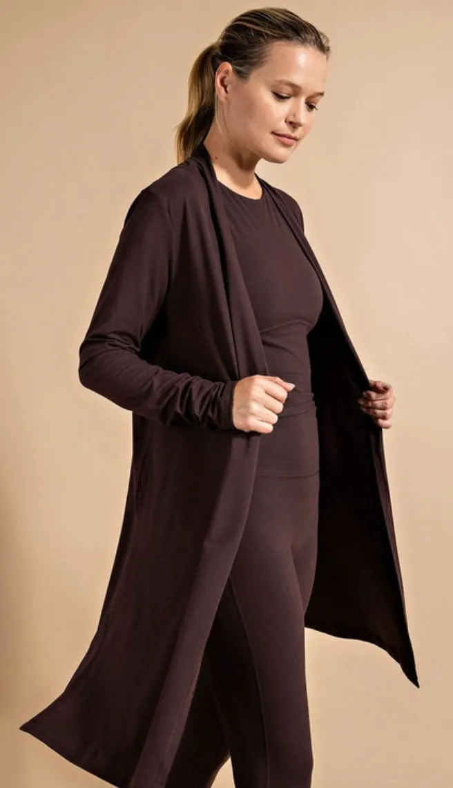 Side Slit Cardigan