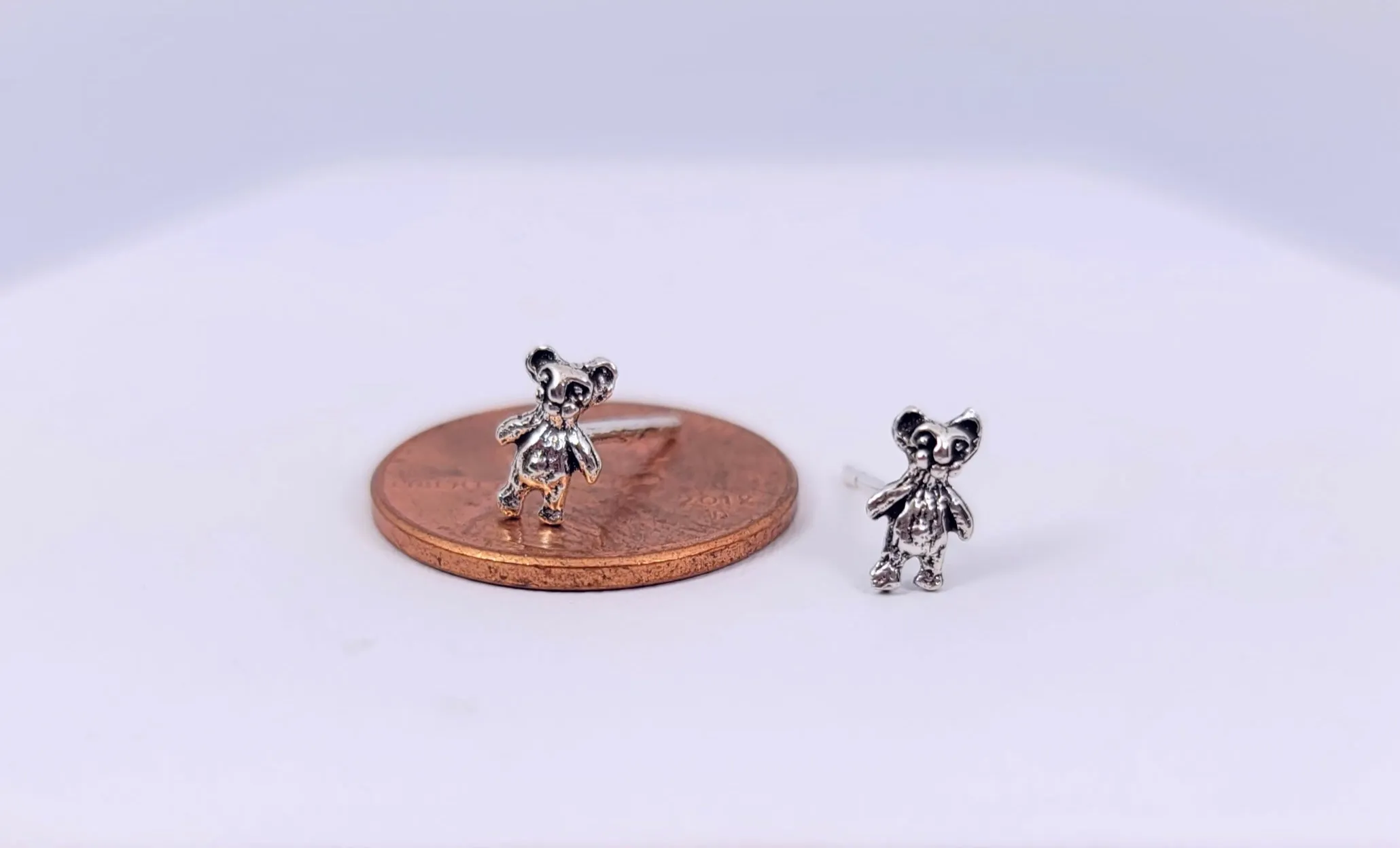 Silver Plated Stud Earrings