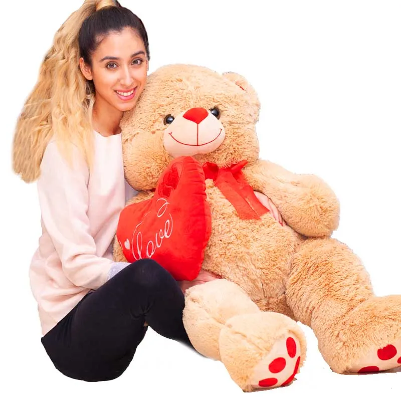 Size 4 ft Mr. Cuddles - Giant Teddy Bear - Just at $56 - Boo Bear Factory