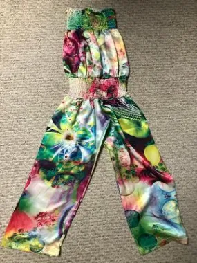 SMOCKED JUMPSUIT ALANTIS