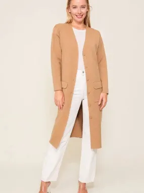 Spreading Love and Good Vibes Button Front V Neck Kimono Cardigan