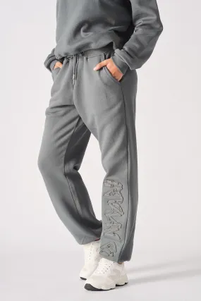 STRAIGHT LEG JOGGER - GREY