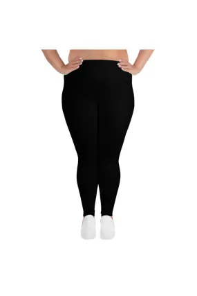 Streamline Black Plus Size Leggings