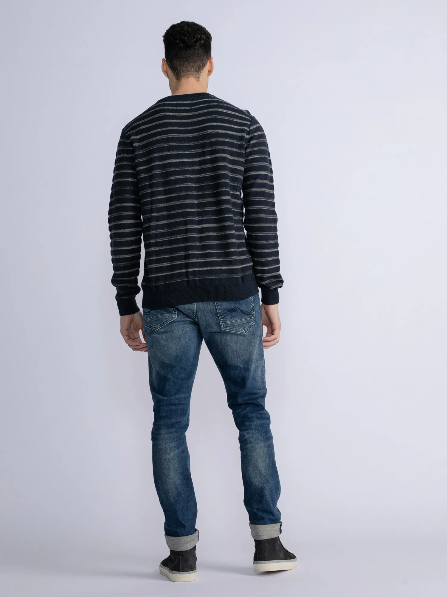 Striped Pullover Falls