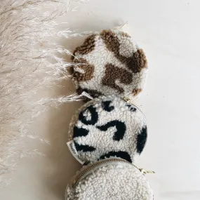 Studio Noos Circular Mama Purse Wallet (Leopard Teddy)