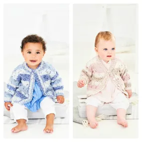Stylecraft Kids Cardigan Knitting Pattern 9746