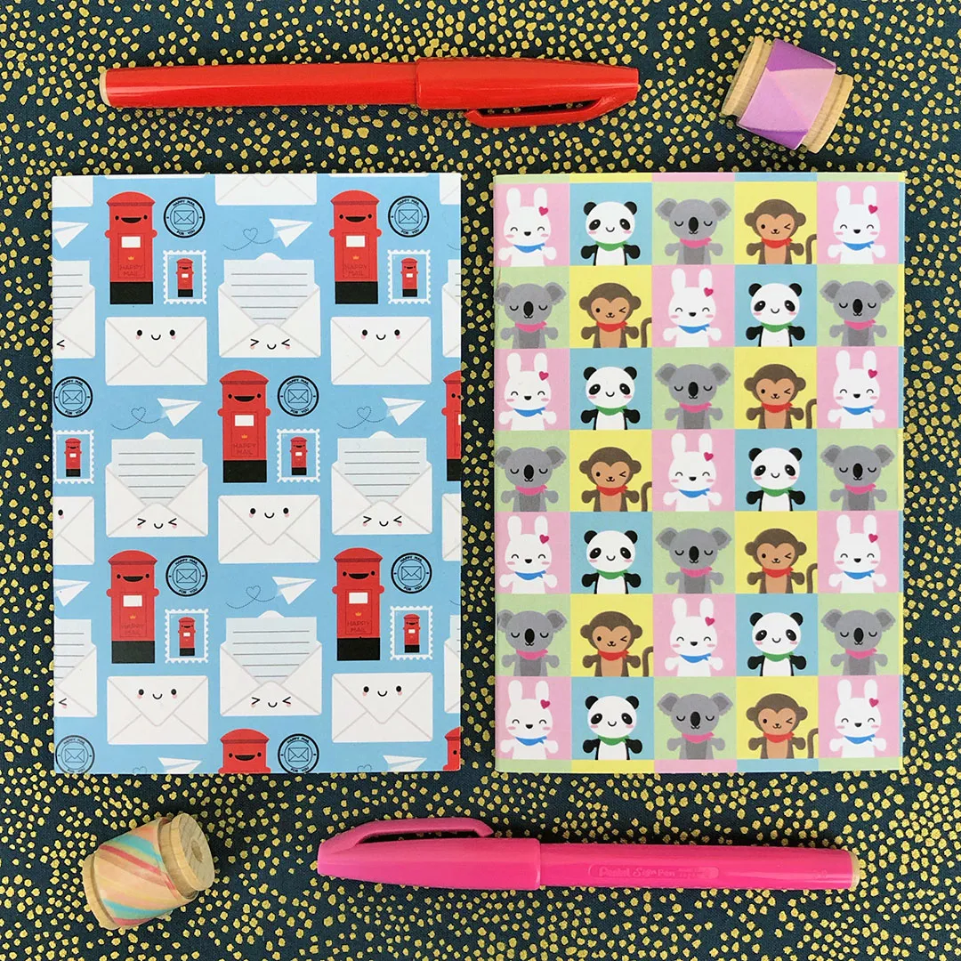Super Cute Kawaii Animals Pocket Notebook