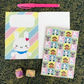 Super Cute Kawaii Animals Pocket Notebook