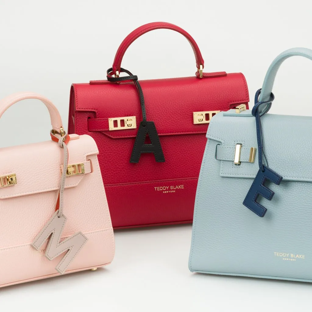 TB Charm Letter - M Dark Blue&Light Blue