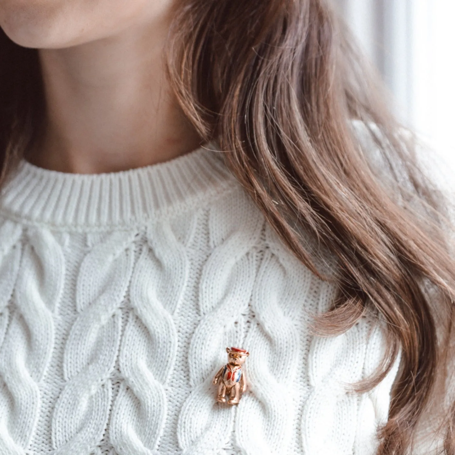 Teddy Bear Brooch