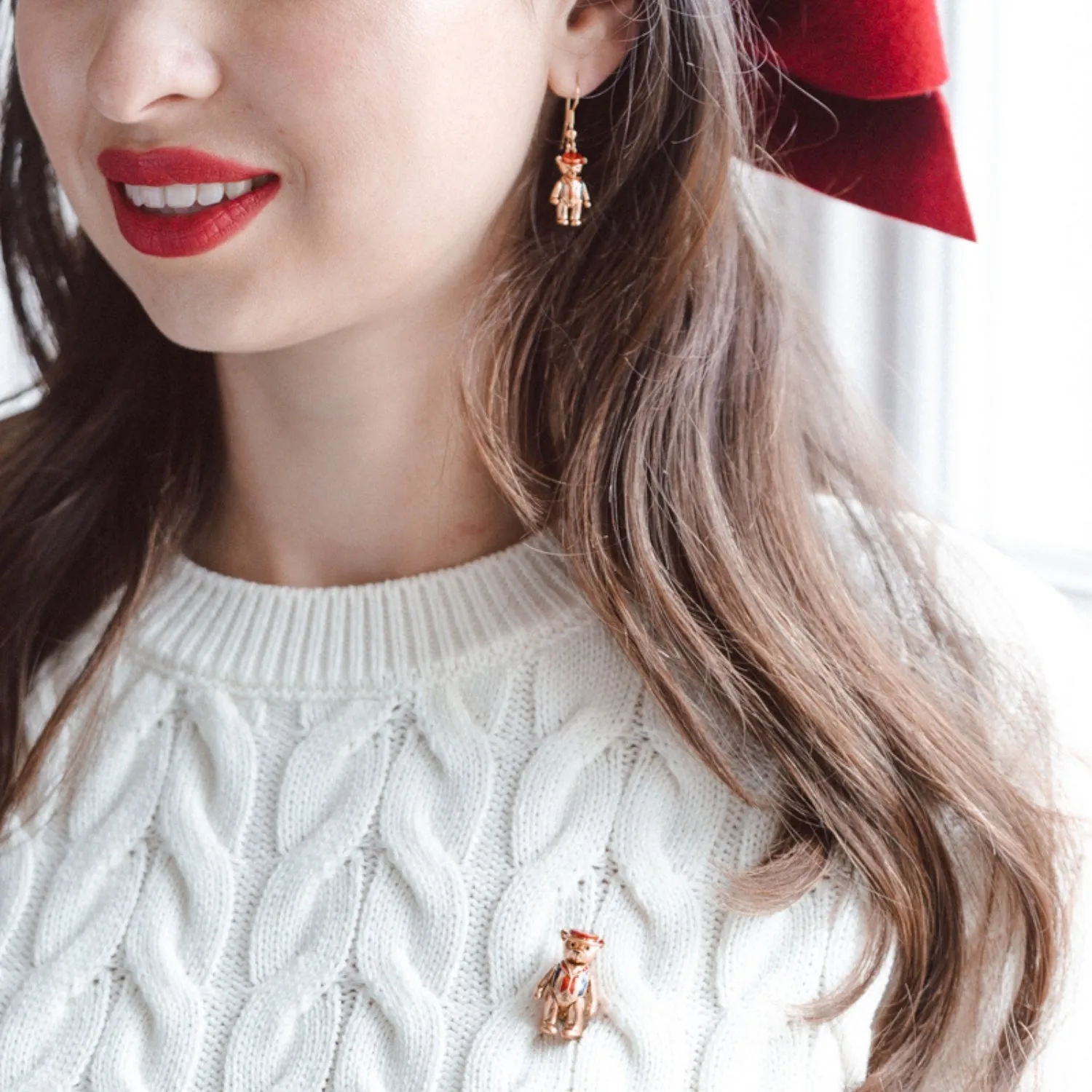 Teddy Bear Brooch
