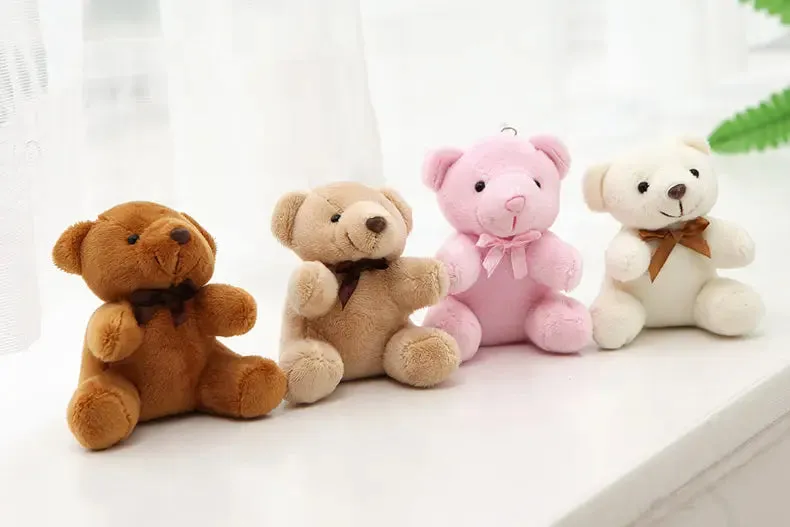 Teddy Keychain | 4 colors | 10cm