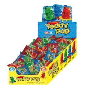 Teddy Pop and Friends  Candy 15g, assortment, 1 Count