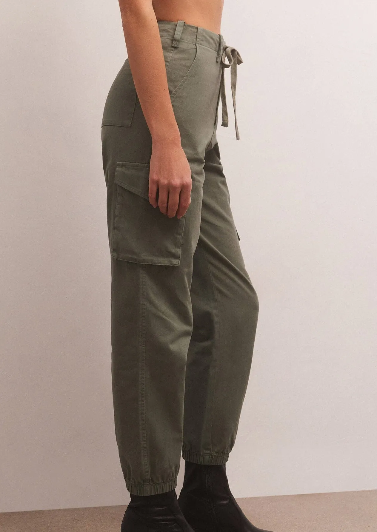 twill cargo pant