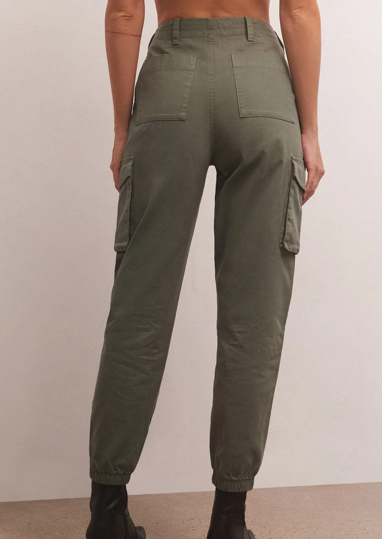 twill cargo pant
